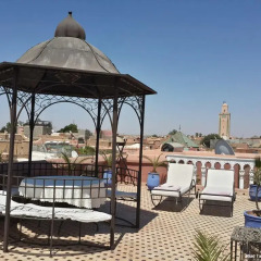 Отель Riad Tahar Oasis Марокко, Марракеш - отзывы, цены и фото номеров - забронировать отель Riad Tahar Oasis онлайн бассейн