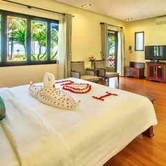 Отель Agribank Hoi An Beach Resort 3* Вилла с различными типами кроватей фото 9