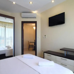 Отель Aparthotel Shine 4* Улучшенные апартаменты с 2 отдельными кроватями фото 9