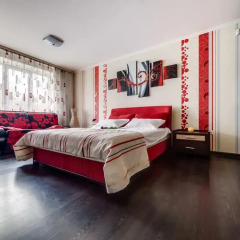 Апартаменты Queens Apartments 2 Студия разные типы кроватей фото 2