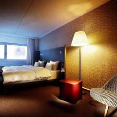 Отель pentahotel Leipzig 4* Стандартный номер с различными типами кроватей фото 3