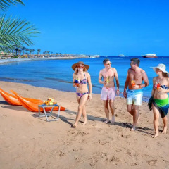 Отель Albatros Palace Resort пляж фото 2