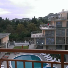 Апартаменты Studio Apartment in Dream Holiday Complex Ravda Равда балкон