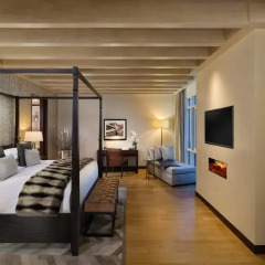 Отель Kempinski Mall Of The Emirates 5* Шале с различными типами кроватей фото 18