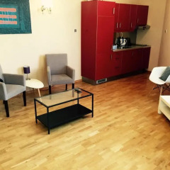 Отель Anton Downtown Apartments Польша, Варшава - отзывы, цены и фото номеров - забронировать отель Anton Downtown Apartments онлайн комната для гостей фото 3