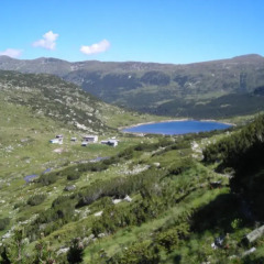Отель Mountain View Guest House Боровец приотельная территория