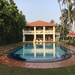 Отель Palm Beach Villa Шри-Ланка, Ваддува - отзывы, цены и фото номеров - забронировать отель Palm Beach Villa онлайн бассейн фото 3