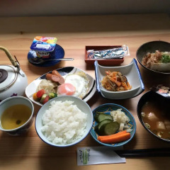 Отель Ryokan Asahiya Беппу питание
