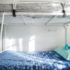 Хостел Online Кровать в общем номере с двухъярусной кроватью фото 8