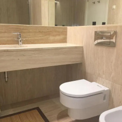 Отель Amara Astoria Building Luxury Испания, Сан-Себастьян - отзывы, цены и фото номеров - забронировать отель Amara Astoria Building Luxury онлайн ванная фото 2