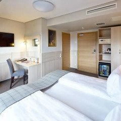 Wellton Riga Hotel & SPA 4* Стандартный номер с двуспальной кроватью фото 2