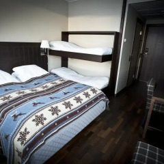 Quality Hotel Skifer 4* Стандартный семейный номер с двуспальной кроватью