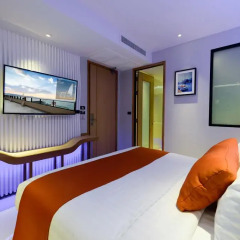 Отель Deep Blue Z10 Pattaya Стандартный номер с различными типами кроватей фото 6