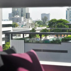 Отель Arize Sukhumvit Бангкок балкон