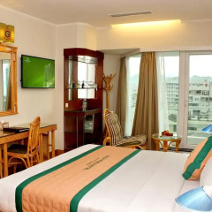 Апартаменты Green World Nha Trang Apartment Апартаменты Премиум с различными типами кроватей фото 4