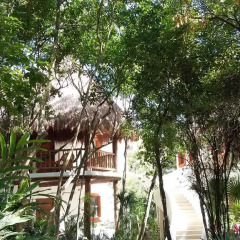 Отель Riviera Maya Suites Бунгало с различными типами кроватей фото 33