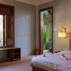 Отель An Bang Sunset Village Homestay 3* Стандартный номер с различными типами кроватей фото 2