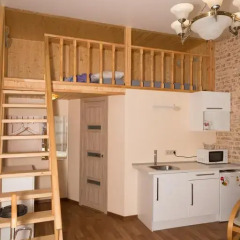 Апартаменты Nevskiy Air Inn 3* Студия с различными типами кроватей фото 41