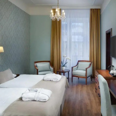 Отель Danubius Health Spa Resort Hvězda-Imperial-Neapol 4* Номер Делюкс с 2 отдельными кроватями фото 4