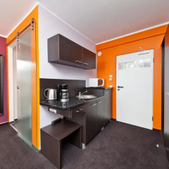 Novum Hotel Aviva Leipzig Neue Messe 4* Номер Бизнес с различными типами кроватей фото 2