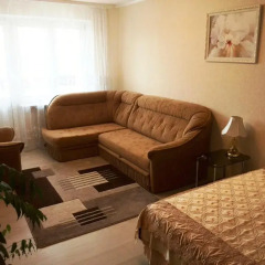Апартаменты Comfort Minsk Apartment Минск комната для гостей фото 2