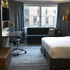 Отель Hilton Helsinki Strand 4* Представительский номер с двуспальной кроватью фото 6