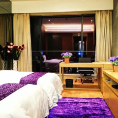 Отель Guangzhou HipHop Apartment Poly World Trade Branch Китай, Гуанчжоу - отзывы, цены и фото номеров - забронировать отель Guangzhou HipHop Apartment Poly World Trade Branch онлайн комната для гостей фото 5