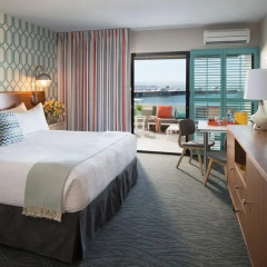 Отель Dream Inn Santa Cruz 4* Стандартный номер с различными типами кроватей фото 3