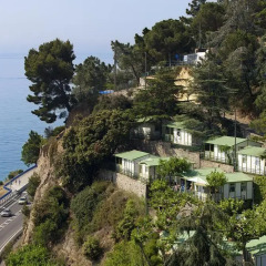 Отель Camping Bungalows El Far пляж фото 2