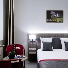 Отель Le Phénix Hôtel Франция, Лион - отзывы, цены и фото номеров - забронировать отель Le Phénix Hôtel онлайн комната для гостей фото 3