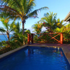 Отель Wananavu Beach Resort 4* Бунгало с различными типами кроватей фото 2