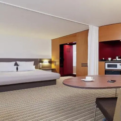 Отель Novotel Suites Cannes Centre 4* Улучшенный люкс с различными типами кроватей фото 5