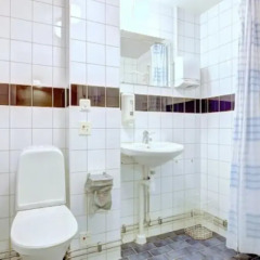 Отель Masthuggsterassens Vandrarhem & Mini Hotell ванная