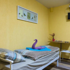 De-hostel Улучшенный семейный номер с разными типами кроватей фото 4
