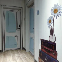Room007 Ventura Hostel Кровать в общем номере с двухъярусной кроватью фото 8