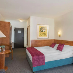 Hotel Am Moosfeld 4* Стандартный номер с различными типами кроватей фото 7