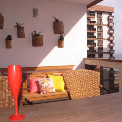 Отель Apt barramares 2 quartos vista mar Апартаменты с различными типами кроватей фото 10