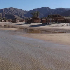 Отель Antika Beach Camp Nuweiba Бунгало с различными типами кроватей фото 8