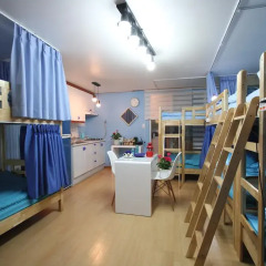 Отель Han River Guesthouse 2* Кровать в женском общем номере с двухъярусной кроватью
