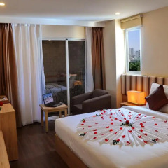 Begonia Nha Trang Hotel 3* Номер Делюкс с различными типами кроватей фото 8