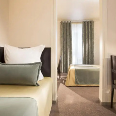 Отель Raspail Montparnasse 3* Стандартный номер с двуспальной кроватью фото 6