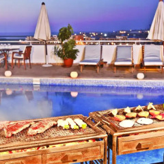 Отель Golden Tulip Farah Rabat Марокко, Рабат - отзывы, цены и фото номеров - забронировать отель Golden Tulip Farah Rabat онлайн бассейн фото 3
