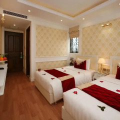 Отель Hanoi Guest House Royal 3* Улучшенный номер с различными типами кроватей фото 7