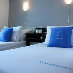 Отель K-guesthouse Sinchon 2 2* Номер Делюкс с 2 отдельными кроватями фото 6