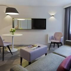 Отель Citadines Trocadéro Paris 3* Студия Делюкс с различными типами кроватей фото 3