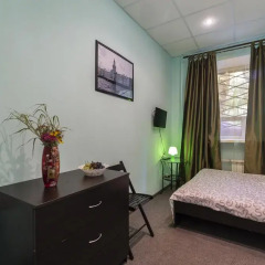 Mini-Hotel Na Beregah Nevy Номер с общей ванной комнатой с различными типами кроватей (общая ванная комната) фото 7