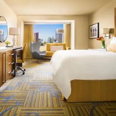 Отель JW Marriott Los Angeles L.A. LIVE Номер Делюкс с двуспальной кроватью фото 4