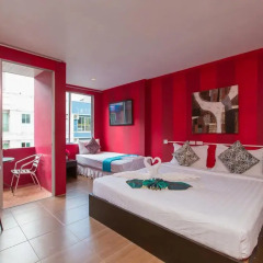 Отель Cool Sea House 2* Апартаменты разные типы кроватей фото 5