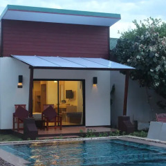 Отель Golden Bay Cottage 3* Бунгало Делюкс с различными типами кроватей фото 9