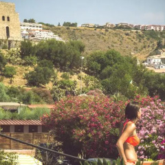 Отель Villaggio La Pantera Rosa Скалея приотельная территория